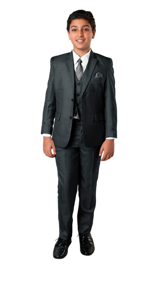 Tazzio B394-02-STEEL-NAVY Boys Suit