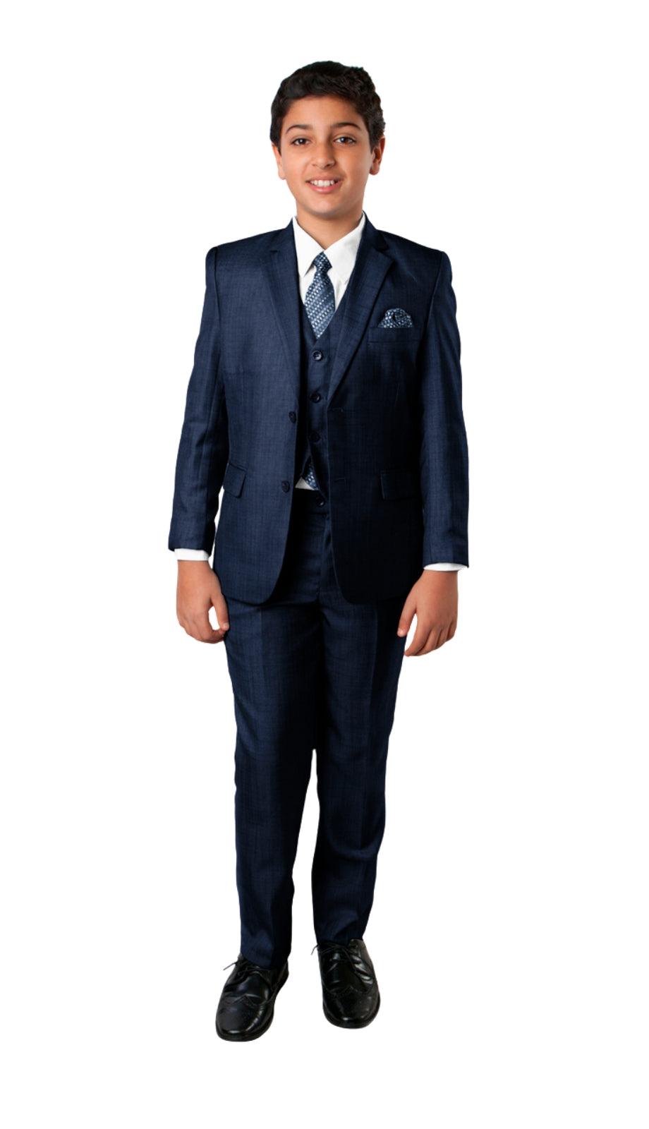 Tazzio B394-13-NAVY Boys Suit