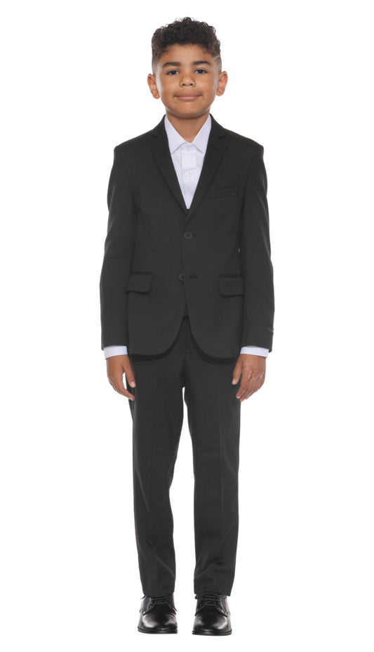 PERRY ELLIS BJ346-03-DARK-GREY Boys Suit