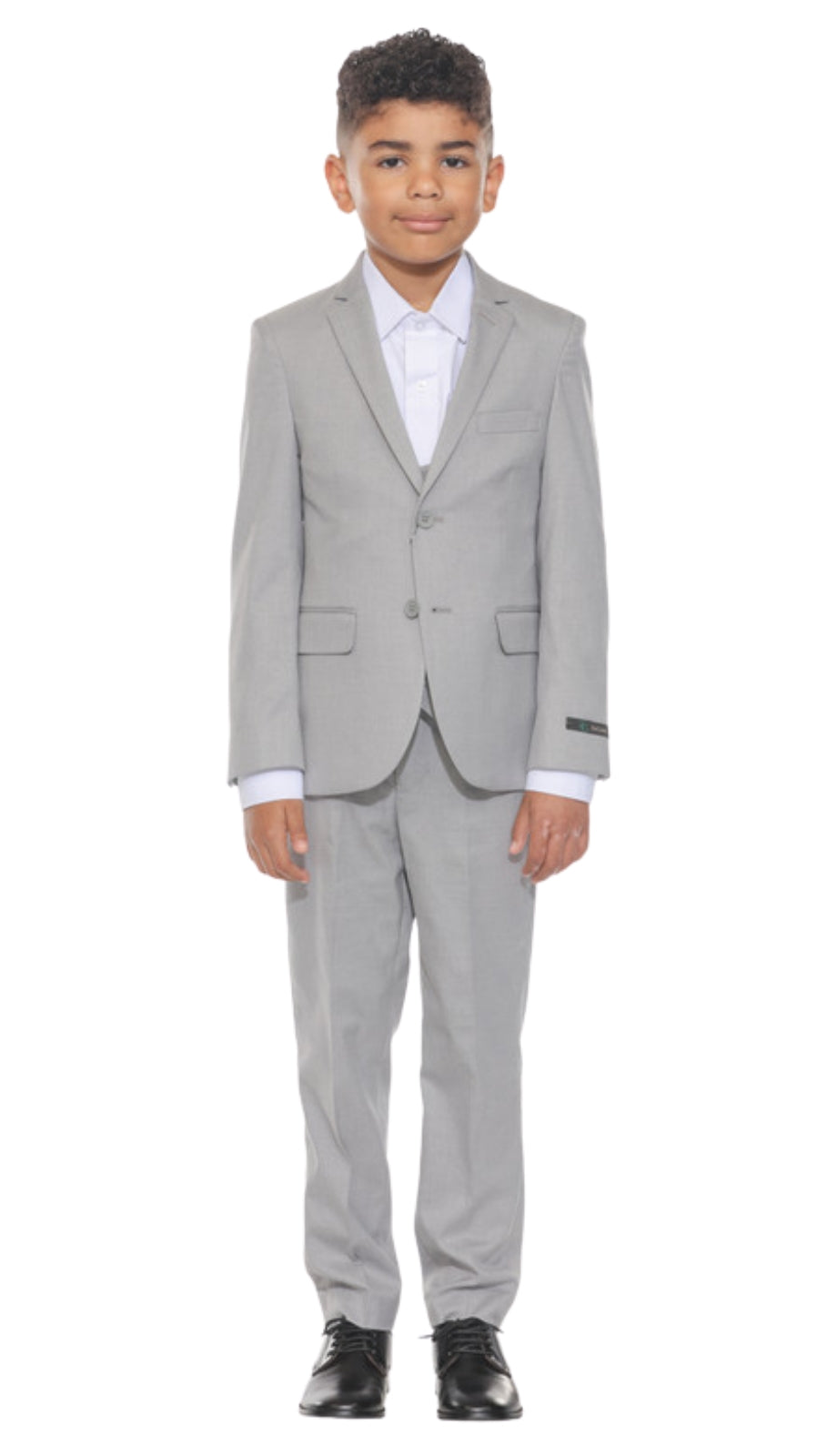 PERRY ELLIS BJ346-04-GREY Boys Suit