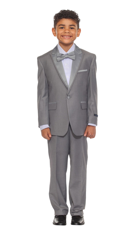 Tazzio BT187-04-DARK-GREY Boys Suit