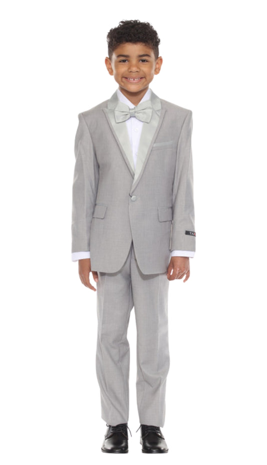 Tazzio BT187-05-LIGHT-GREY Boys Suit