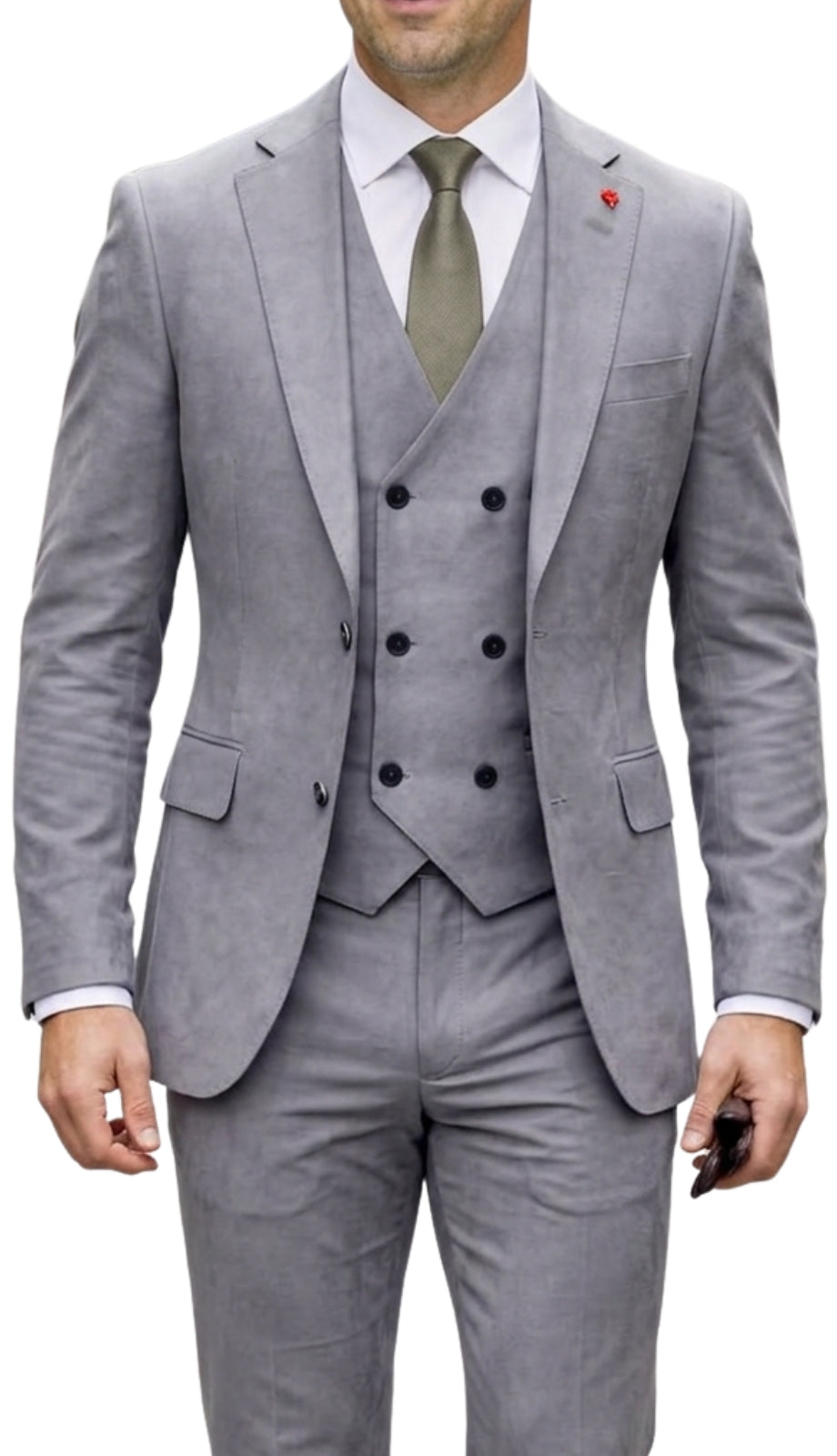 Statement CARNELI-GREY Mens Suit