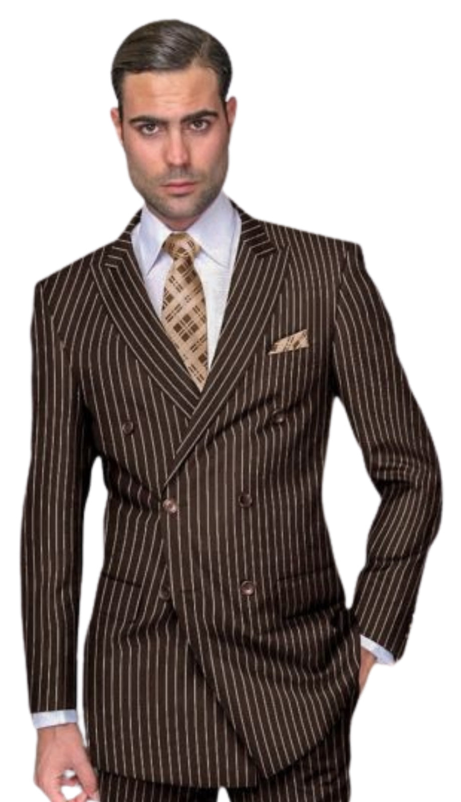 Statement DB-ZARELLI-BRONZE-2PC Mens Suit – Mens Suit World