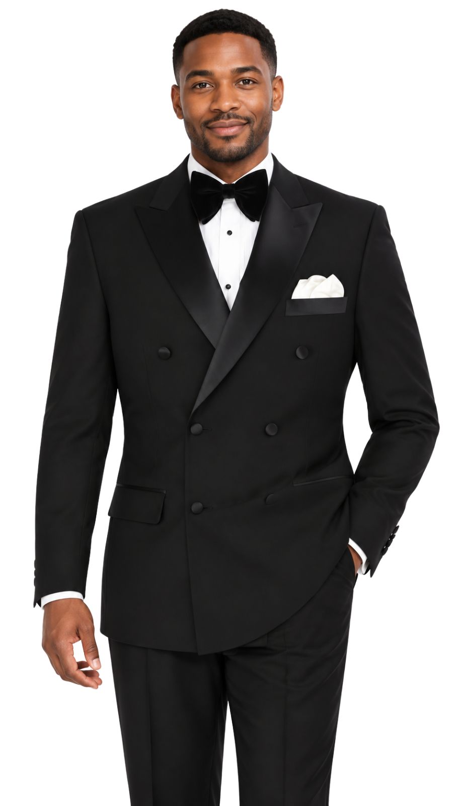 Iconic DU-1-BLK Mens Tuxedo