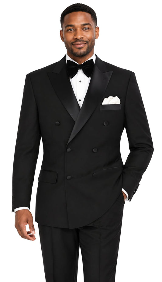 Iconic DU-1-BLK Mens Tuxedo