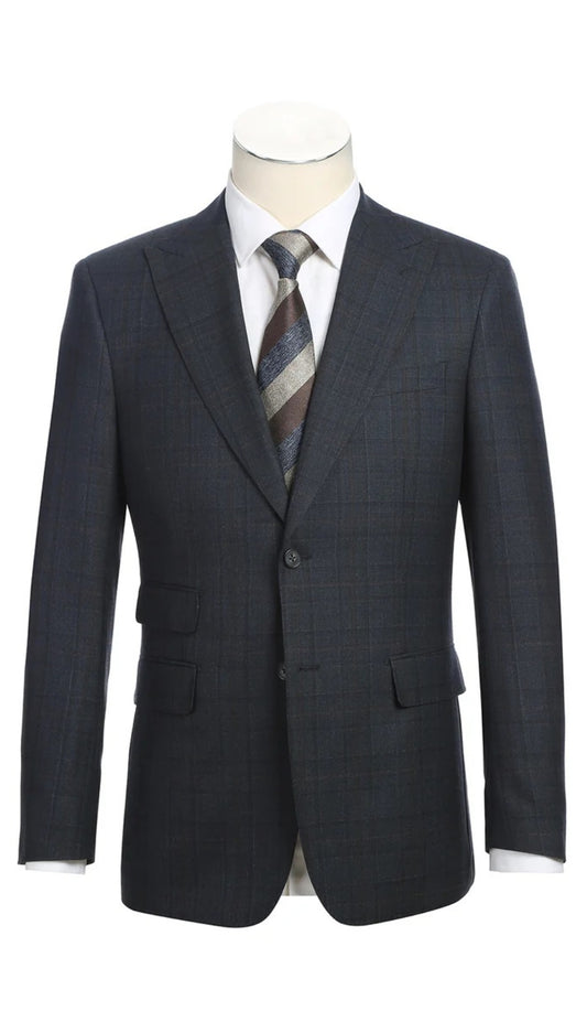 English Laundry Mens Suit EL12-56-475-DARK-NAVY