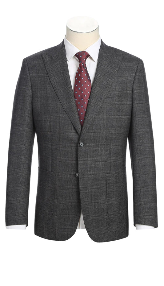 English Laundry Mens Suit EL12-57-095-DARK-GRY