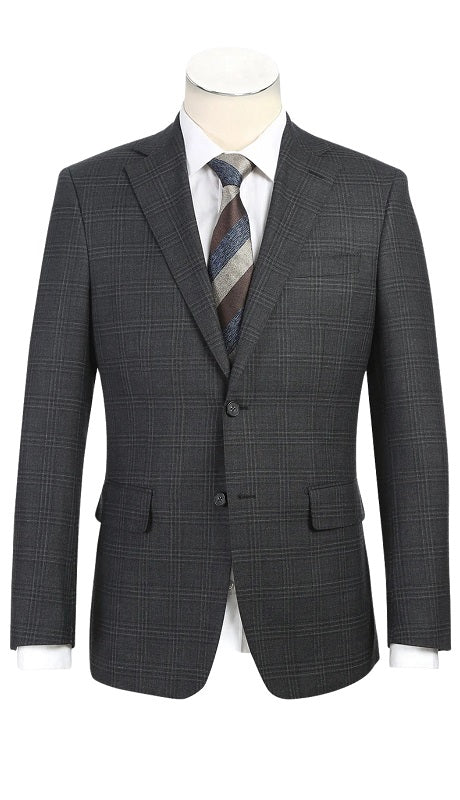 English Laundry Mens Suit EL12-58-095-DARK-GRY