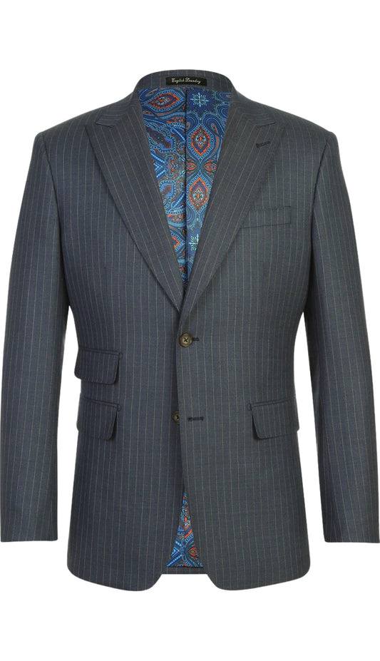 English Laundry Mens Suit EL22-38-415-DARK-NAVY ( Wool Suit )