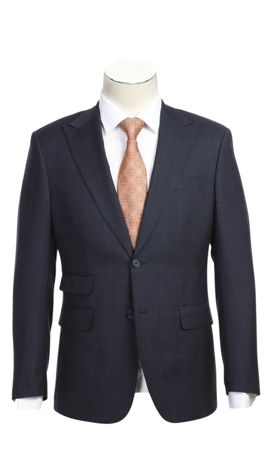 English Laundry Mens Suit EL82-18-412-DARK-GRY