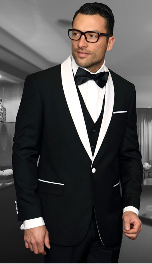 Statement  ENCORE-BK Mens Suit