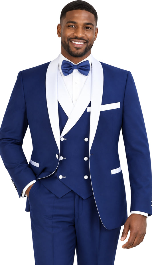 Iconic TU-2-BLU Mens Suit