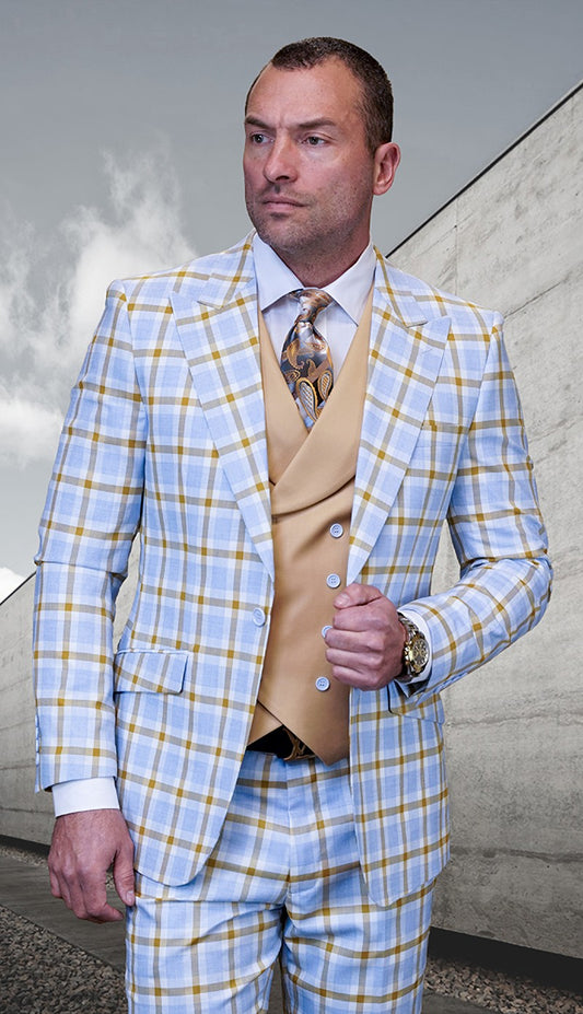 Statement  KARIZA-BL Mens Suit