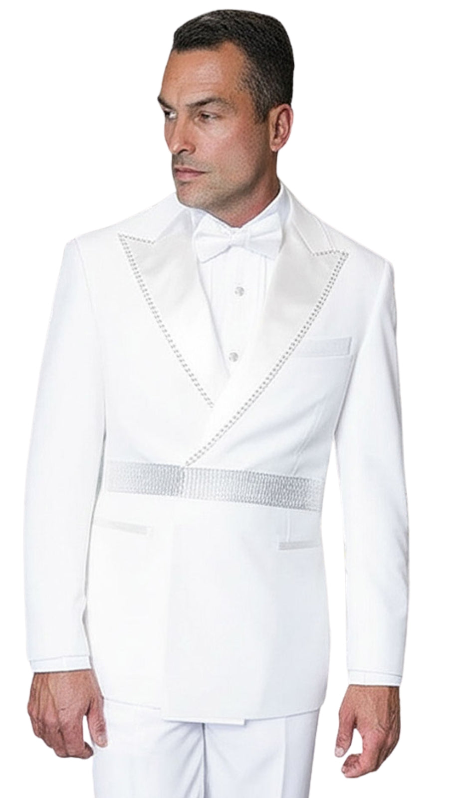 Statement LUXURY-WHITE Mens Suit