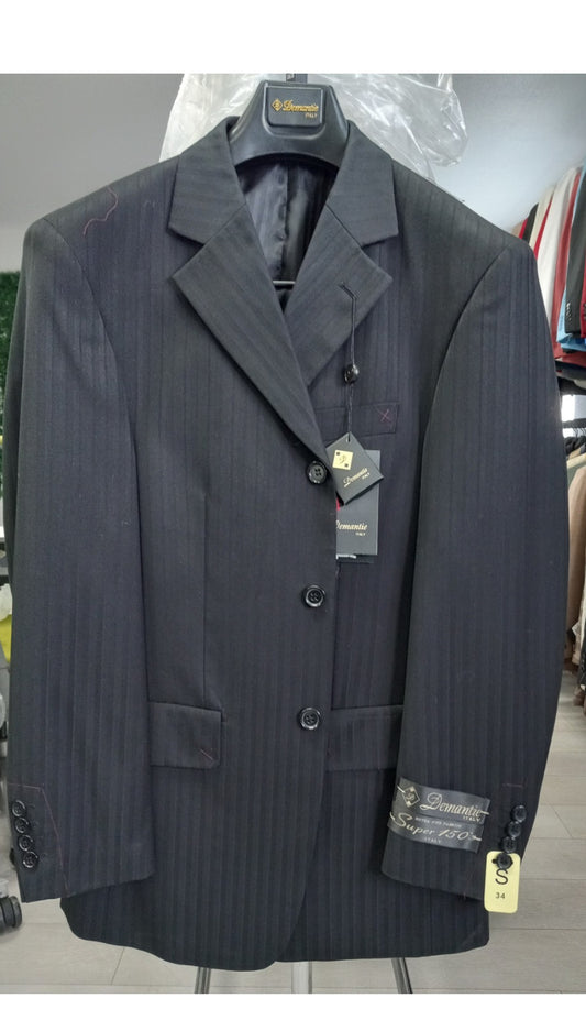 Tazzio M075-01-BLK Mens Suit