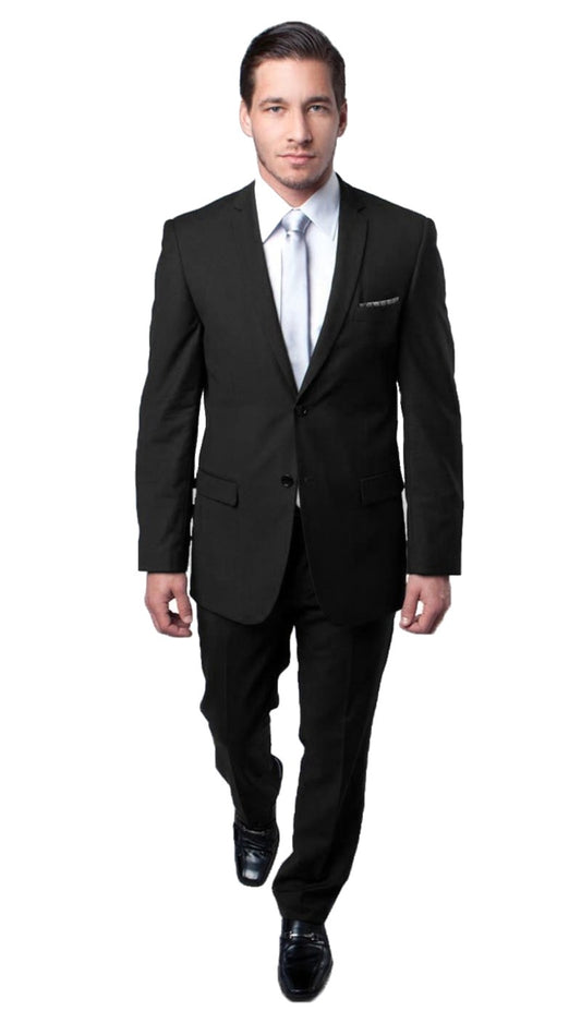 Tazzio Mens Suit M085S-01-BLK