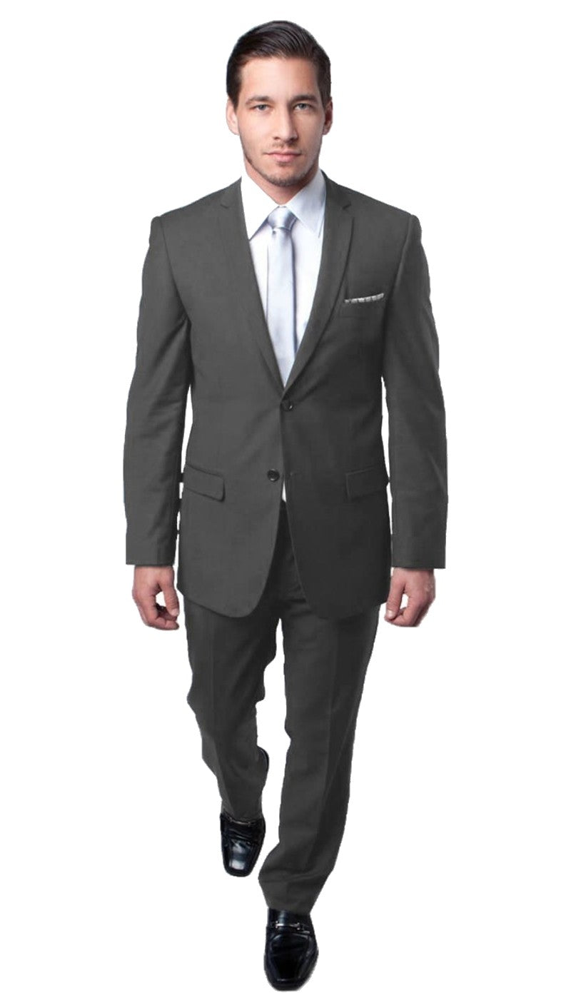 Tazzio Mens Suit M085S-04-GRY