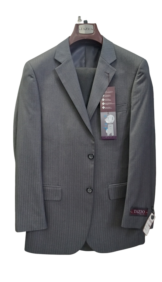 Tazzio Mens Suit M128-01-GRY