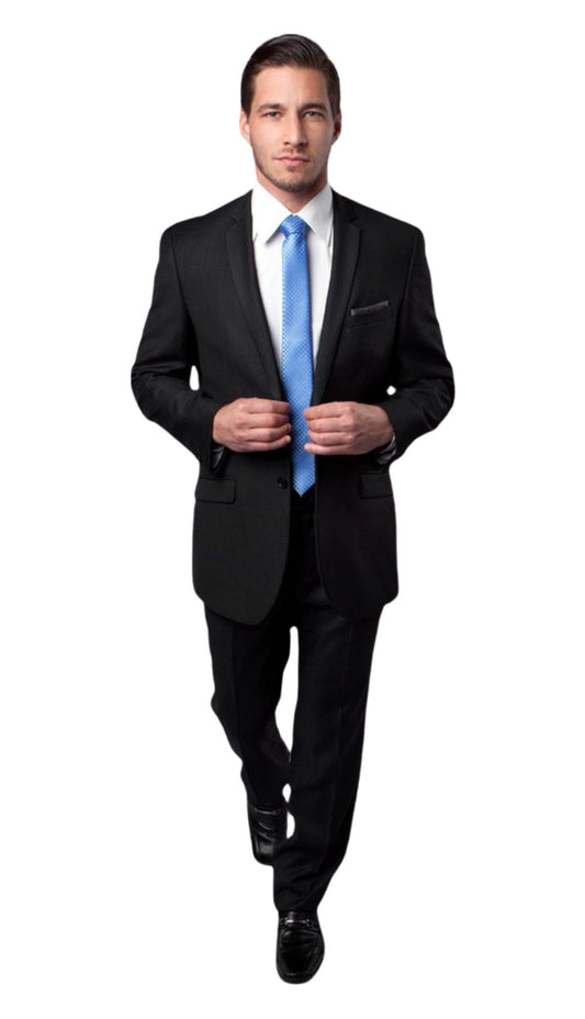 Tazzio M129S-01-GRY Mens Suit