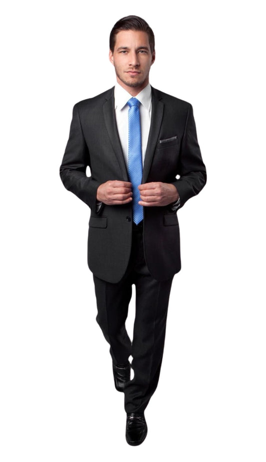 Tazzio M129S-02-BLK Mens Suit