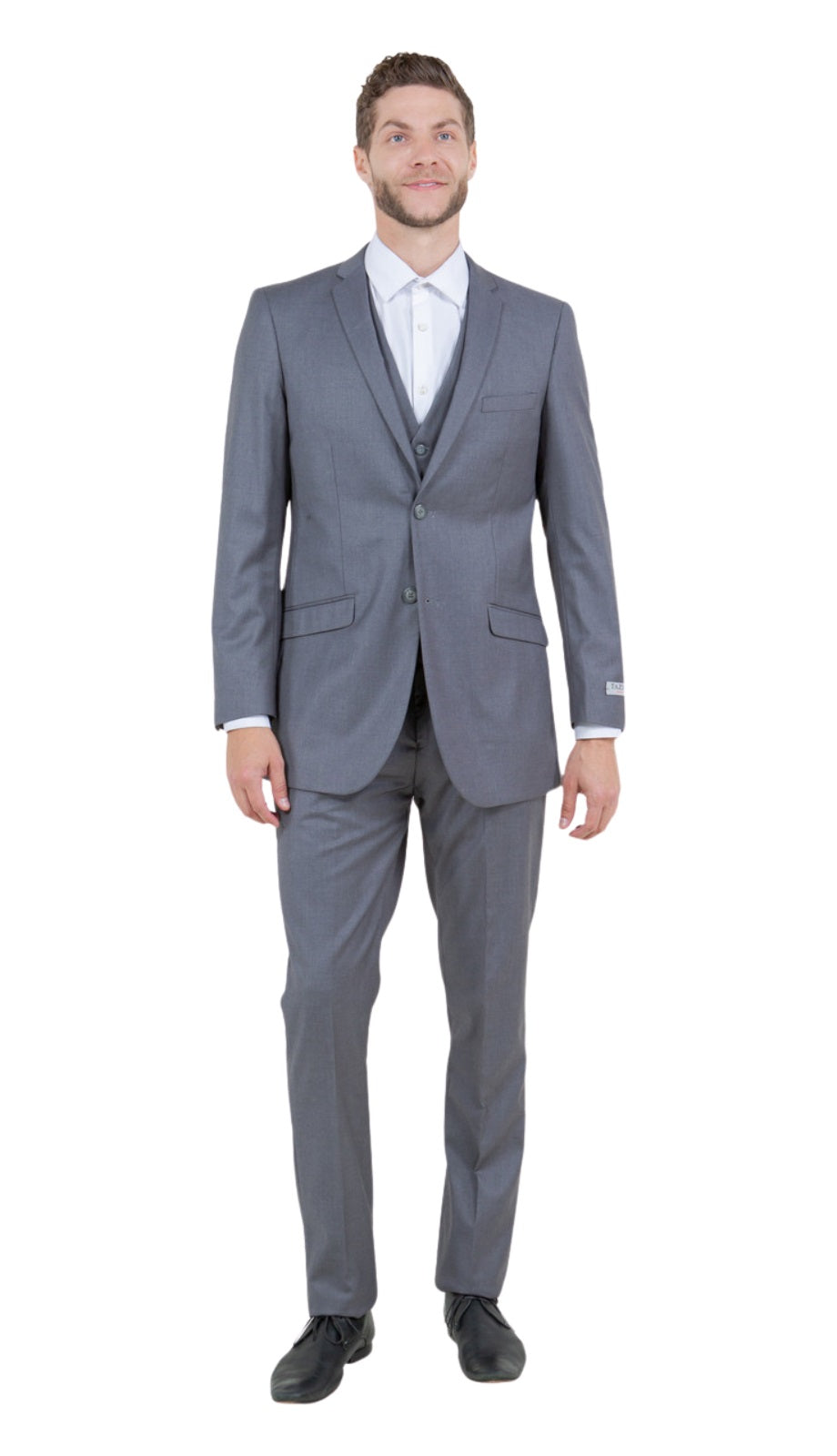 Tazzio M154S-04-GRY Mens Suit