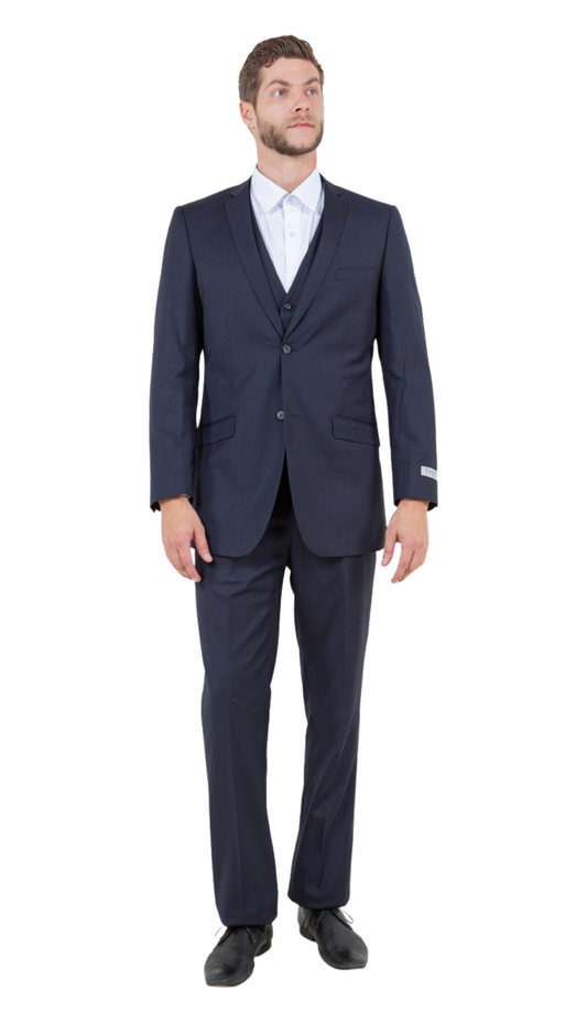Tazzio Mens Suit M154S-02-NAVY