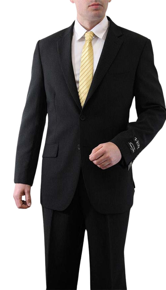 Tazzio M162-01-BLACK-GREY Mens Suit