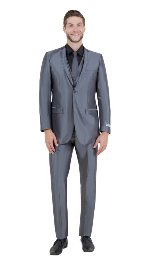 TAZZIO M163S-02 Mens Suit