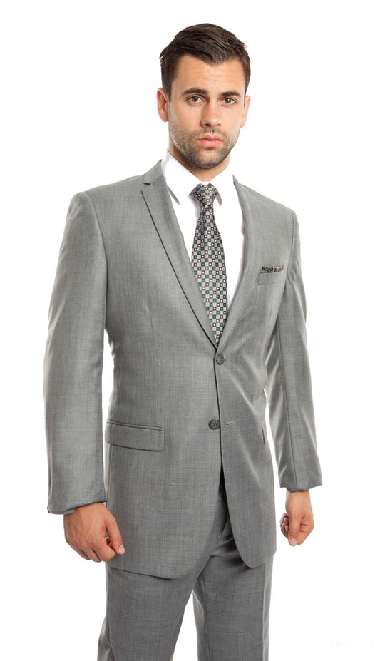 Tazzio Mens Suit M181S-04-SHARK-GREY