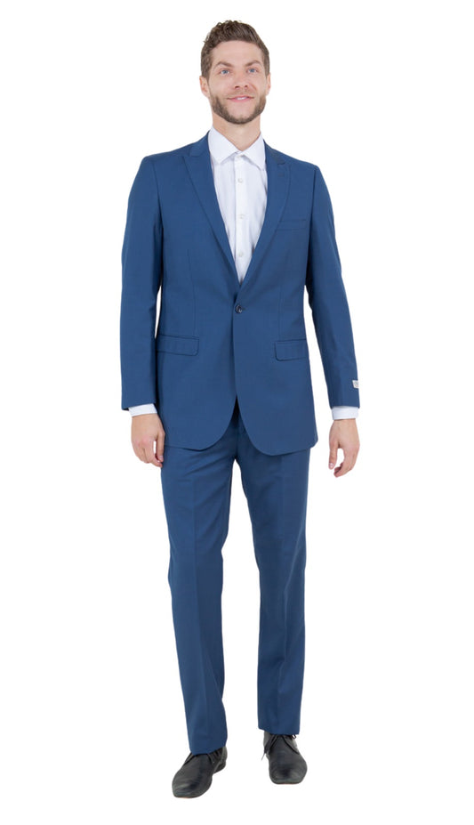 Tazzio M211S-07-BLUE Mens Suit