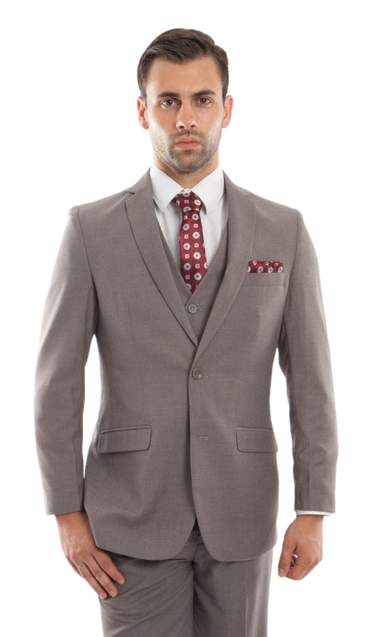 Tazzio M217-04-TAN Mens Suit
