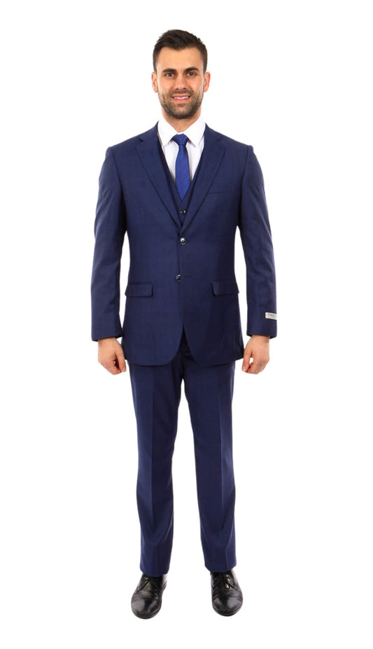 Tazzio M217-02-NAVY Mens Suit