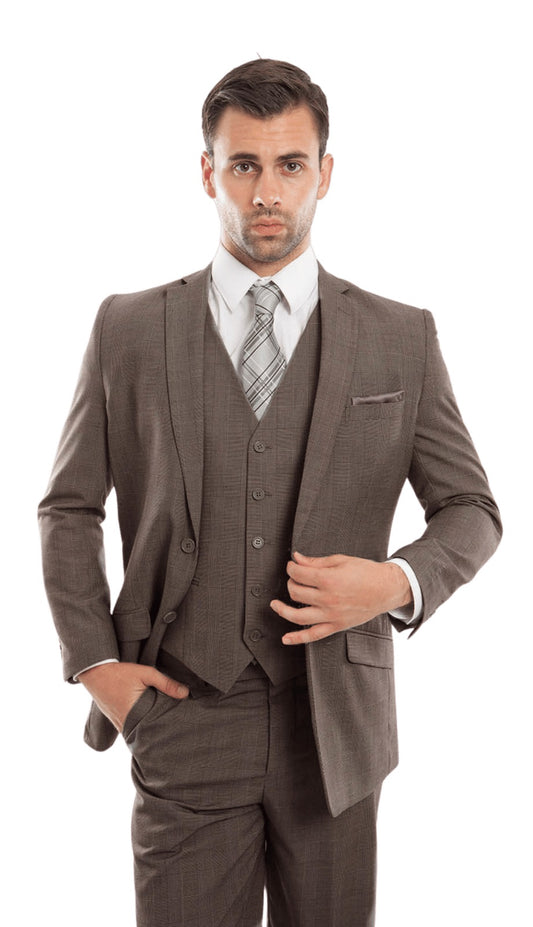 TAZZIO M243S-03 Mens Suit