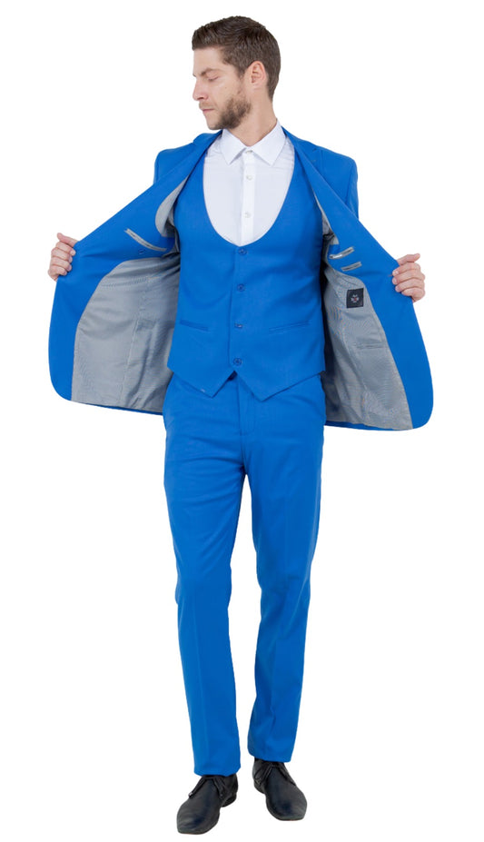 Tazzio M255US-09-BLUE Mens Suit