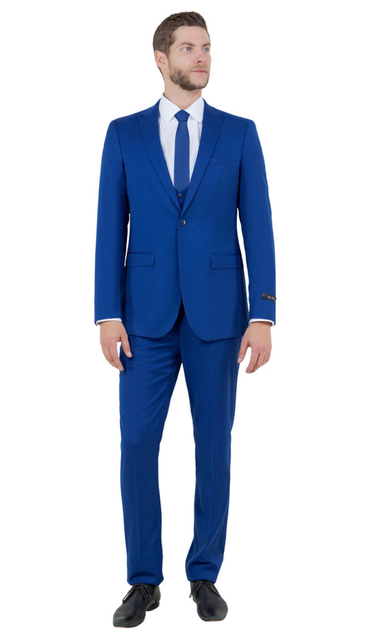 Tazzio M255US-10-INDIGO Mens Suit