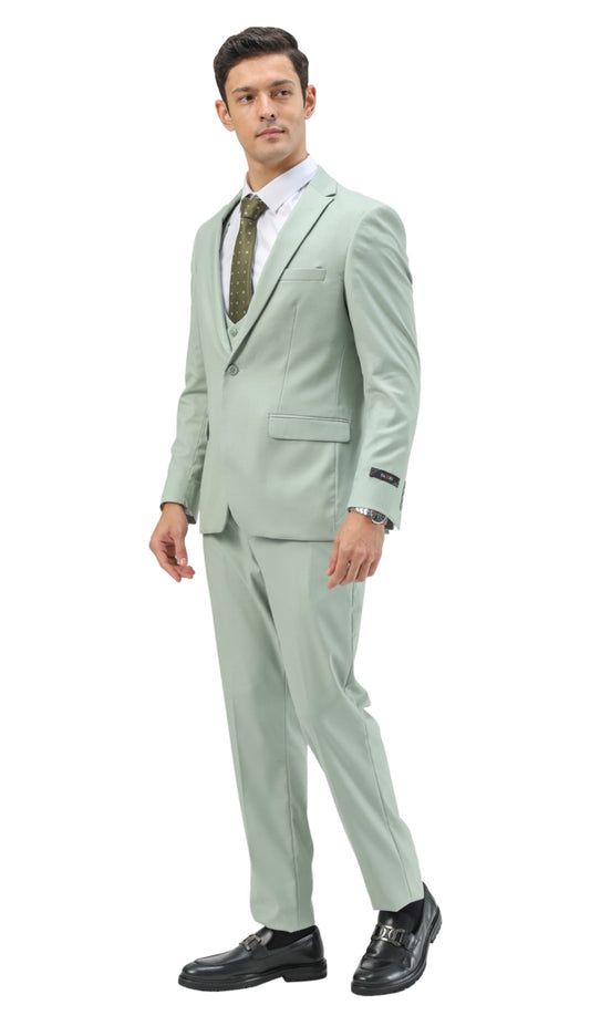 Tazzio M255US-15-SAGE Mens Suit