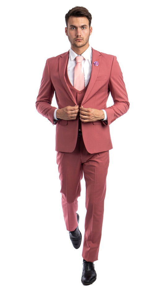 Tazzio M255US-06-CORAL Mens Suit
