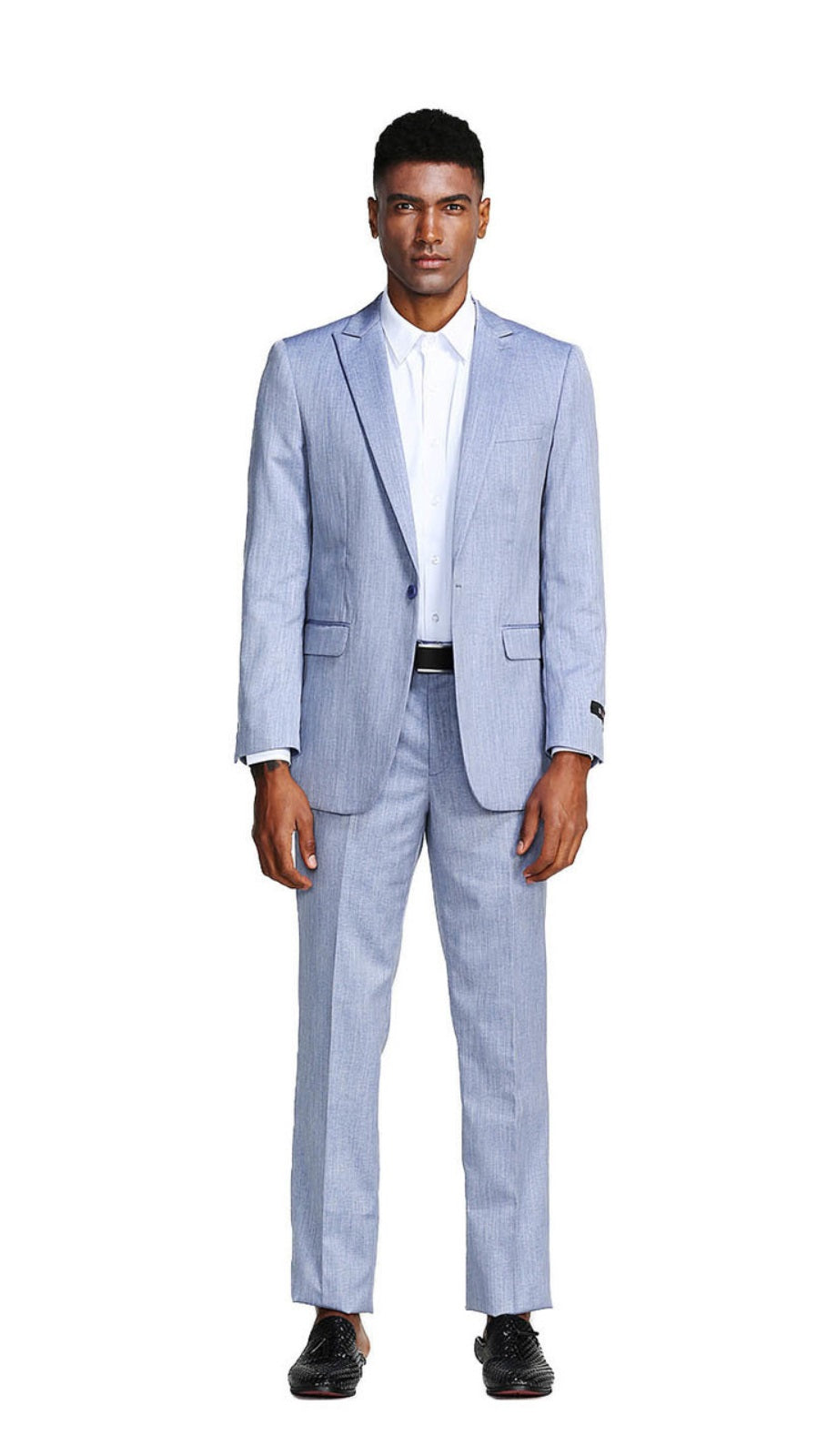 Tazzio M287S-03-BLUE Mens Suit