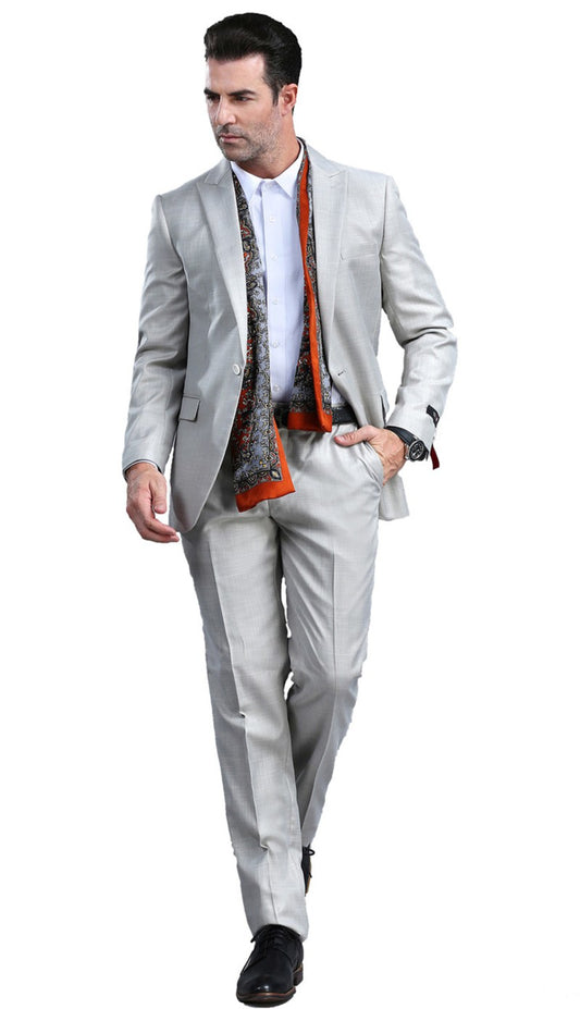 TAZZIO M294S-01 Mens Suit