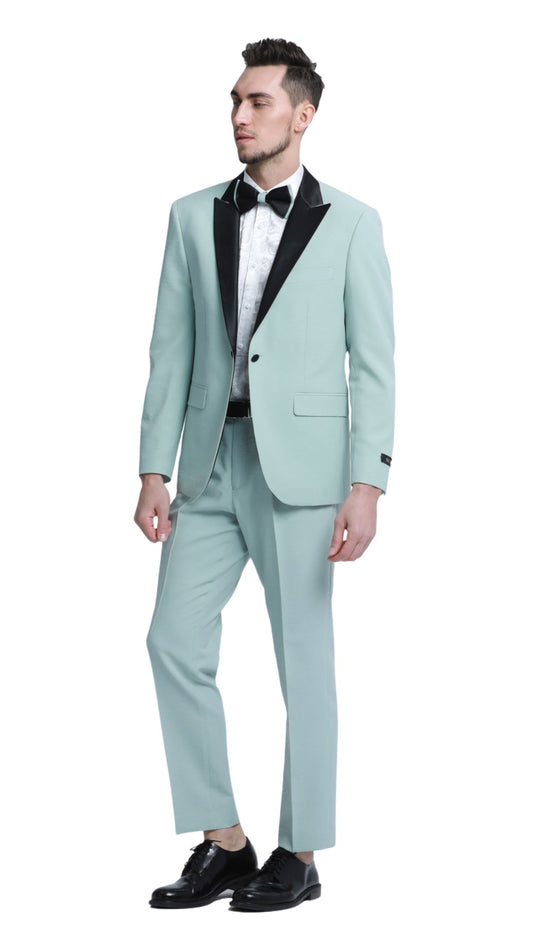 Tazzio M332SK-04-MINT Mens Suit