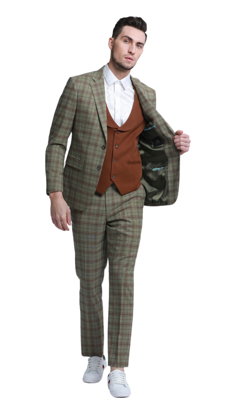 Tazzio M334SK-03 Mens Suit