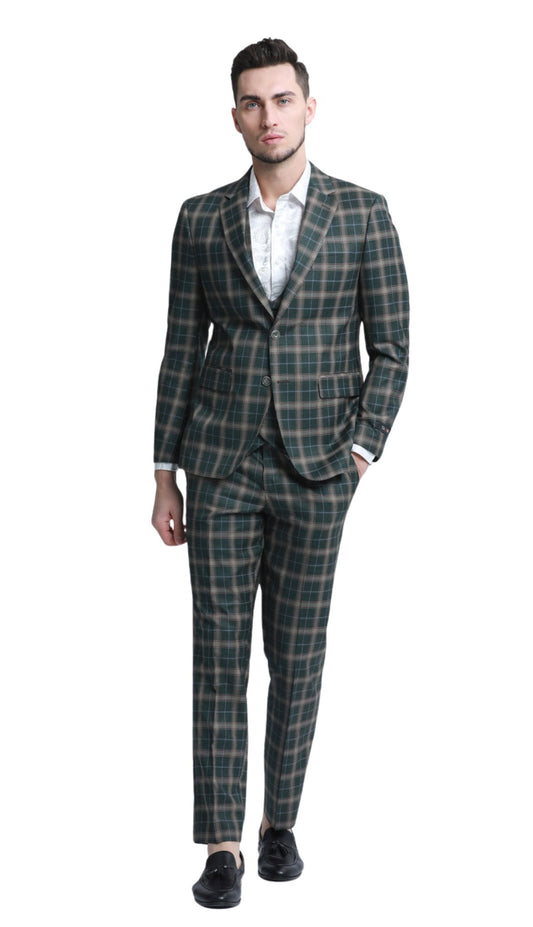 TAZZIO M337SK-02 Mens Suit