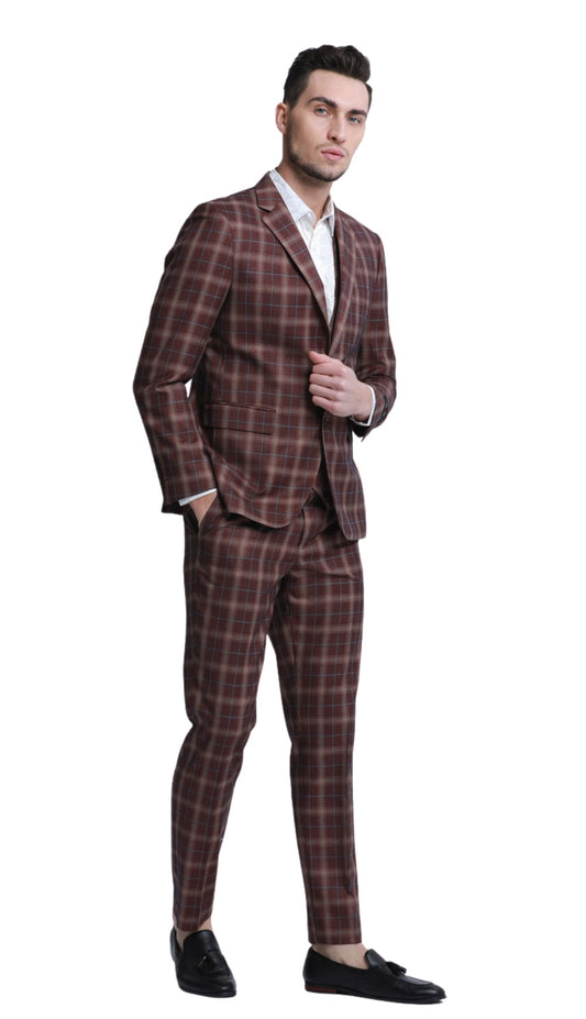 TAZZIO M337SK-03 Mens Suit