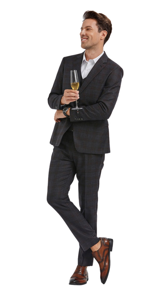 Tazzio M348SK-03 Mens Suit