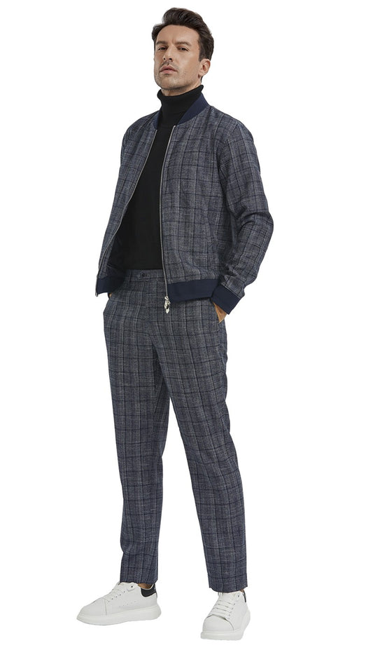 Tazzio M358SK-01-NAVY Mens Suit