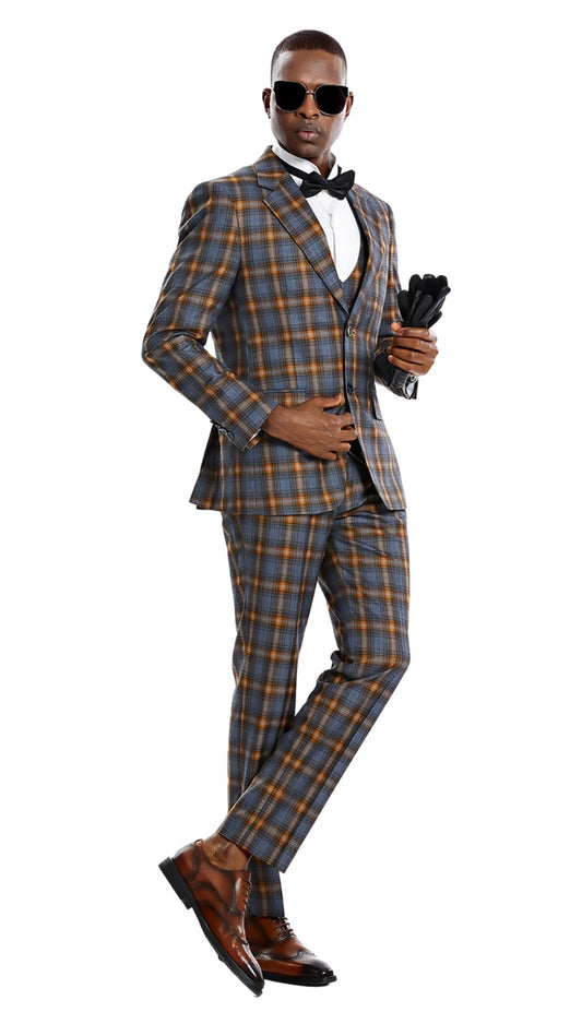 Tazzio M373SK-03 Mens Suit