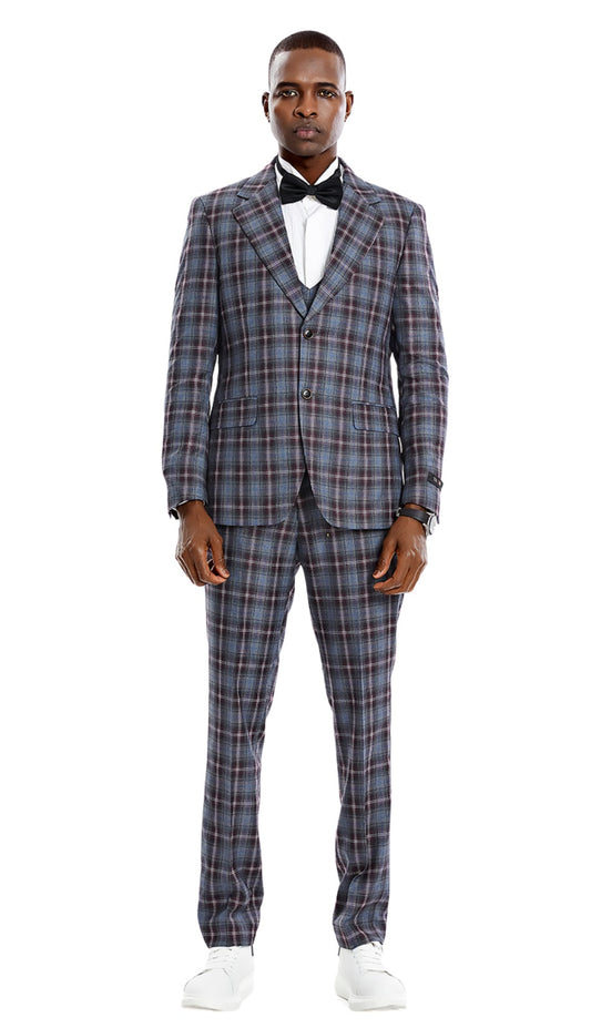 Tazzio M373SK-04 Mens Suit