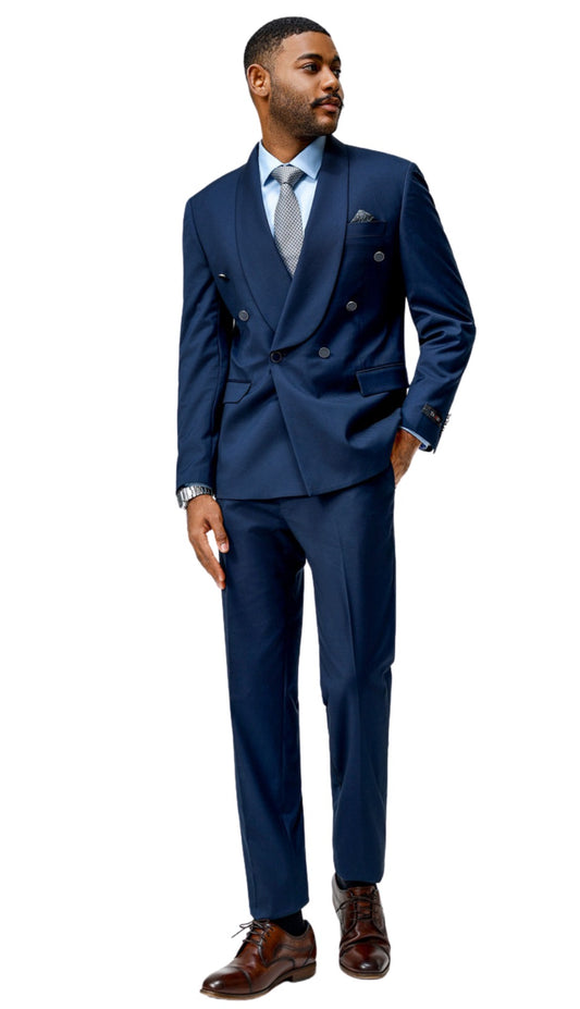 Tazzio M426SK-NAVY Mens Suit