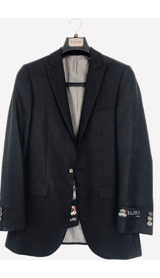 Tazzio MJ117S-BLK Mens Sports Coat